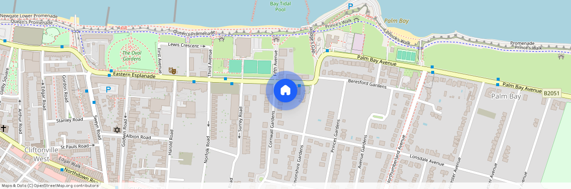 6 Lynton Court Mansions, Gordon Road, CT9 3AA