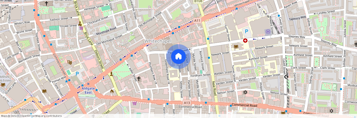 Settles Street, Whitechapel, E1, London