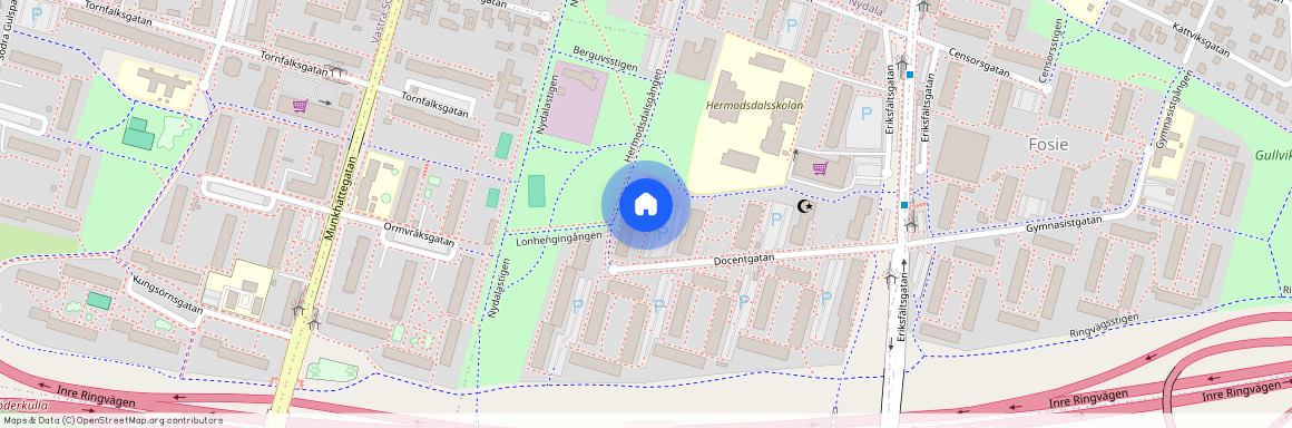 Docentgatan 9C, Hermodsdal