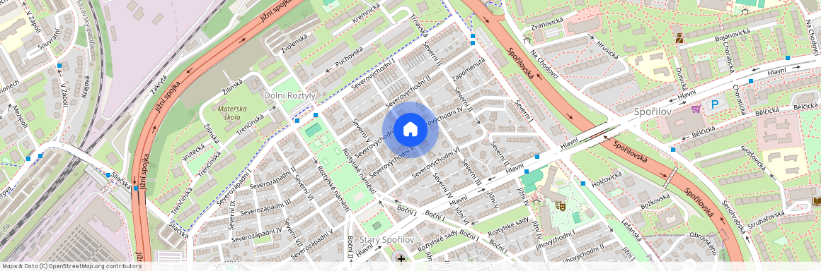 Severní IV, Praha 4 - Záběhlice