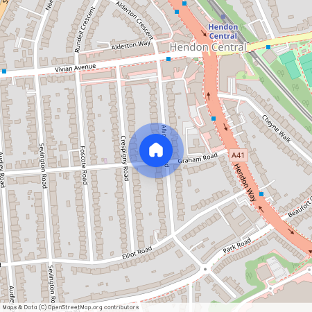 Allington Road, Hendon NW4
