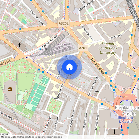 Garden Row, Elephant and Castle, London