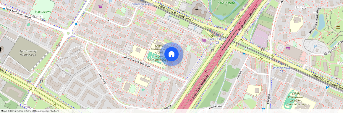 ul. Jana Kochanowskiego, Piaski, Bielany, Warszawa, mazowieckie