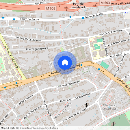 55, Avenue de Strasbourg, 57000, Metz