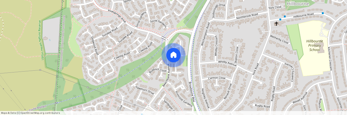 Chaffinch Close, Creekmoor