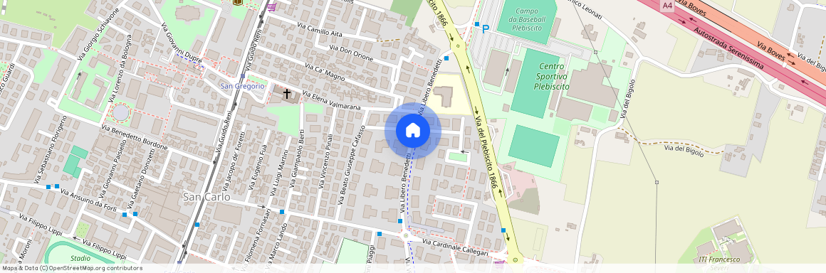 Via Libero Benedetti, Włochy, Padova