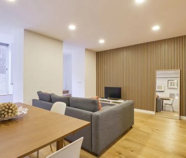 2-bedroom apartment for rent in Lisbon with terrace and furnished - Foto 5