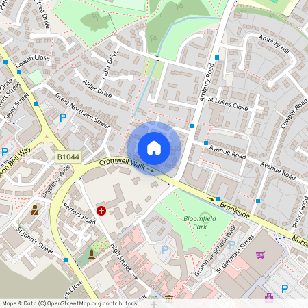 Ashton Gardens, Huntingdon, PE29