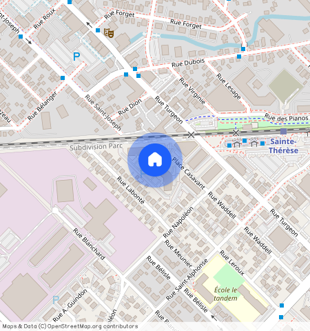 ** Place Casavant, Sainte-Thérèse, Sainte-Thérèse, Laurentides, J7E 4R9