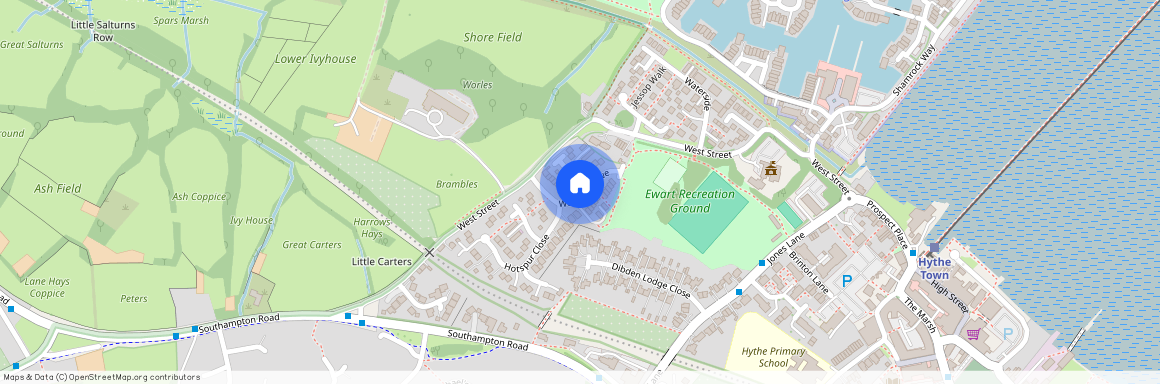 West Hill Drive, Hythe, Southampton