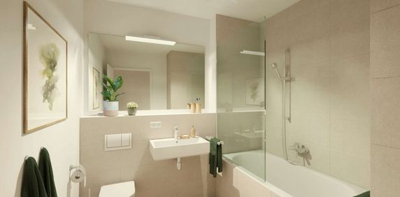 Moderne Wohnung mit viel Raum zum Wohlfühlen und Balkon - Photo 2