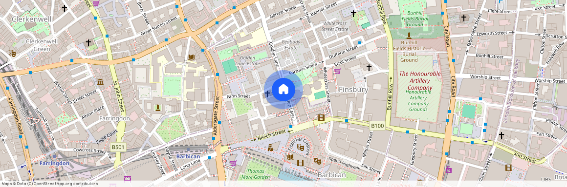 Clarendon Court, Barbican, EC1Y
