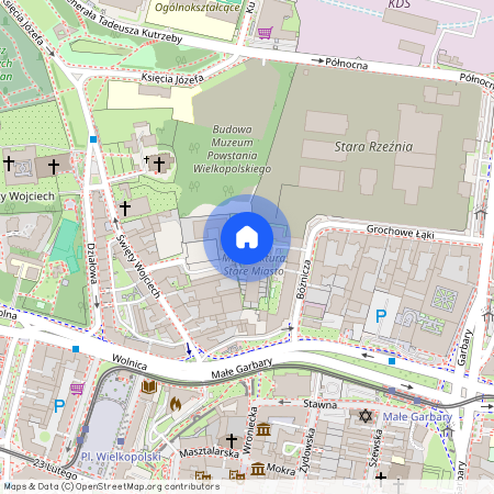 ul. Bóżnicza, Centrum, Stare Miasto, Poznań, wielkopolskie