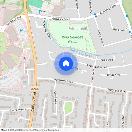Camilla Close, Sunbury On Thames, TW16