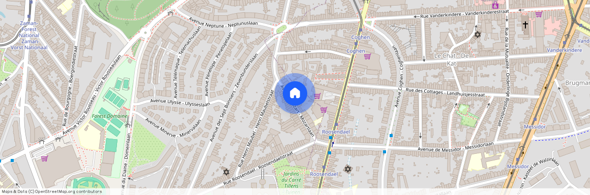 Avenue Mozart, 62, 1190, Forest