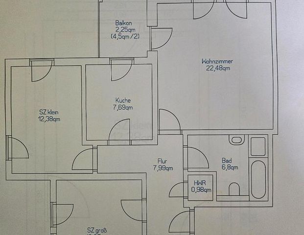 Schöne 3-Zimmer Wohnung mit Fahrstuhl und Tiefgarage - Photo 1