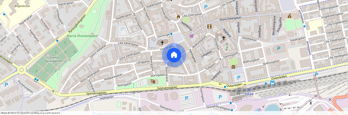 Ystad, Skåne, Långgatan 4