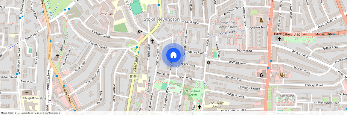 Shakspeare Walk, Stoke Newington, N16