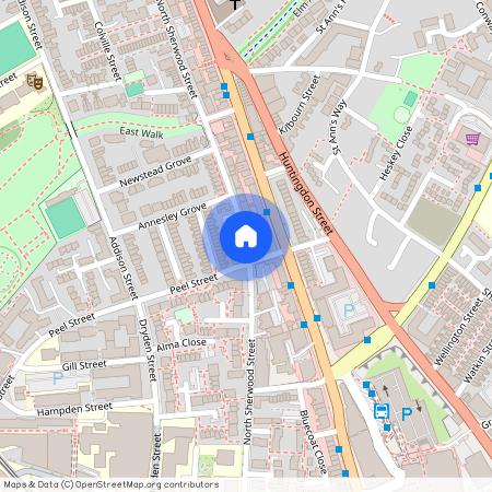 Flat 2 Berkeley Court, North Sherwood Street, Nottingham, NG1 4EF