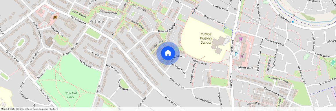Ludlow Walk, Bedford, Bedfordshire, MK41