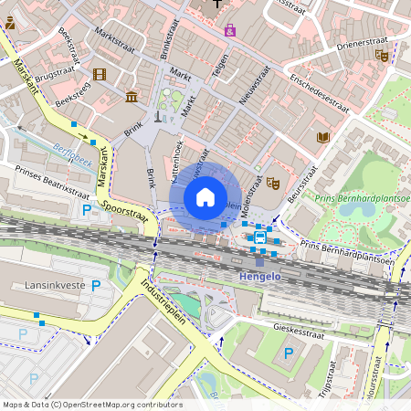 Binnenstad Centrum, 7551 CP, Stationsplein, Hengelo