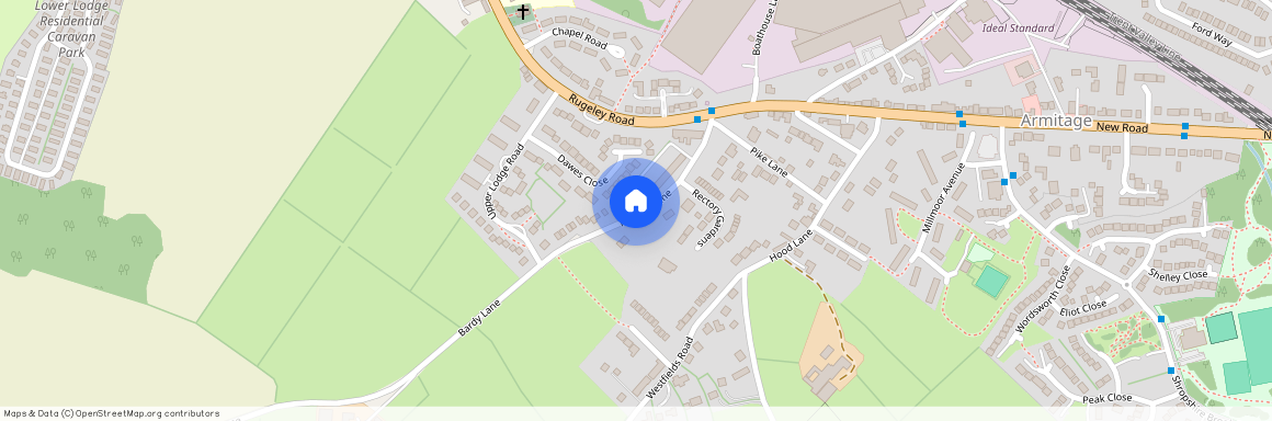Rectory Lane, Armitage, WS15
