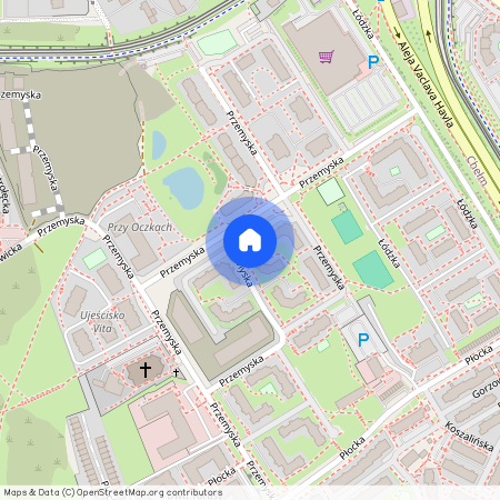 ul. Przemyska, Ujeścisko-Łostowice, Gdańsk, pomorskie