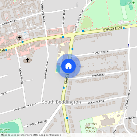 Sandy Lane South, Wallington, SM6