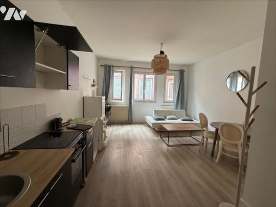 Grand t1 bis meublé - Hôtel de Ville de ROUEN - Photo 1