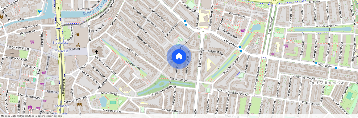 Newtonbuurt, 3112 ML, Voltastraat, Schiedam