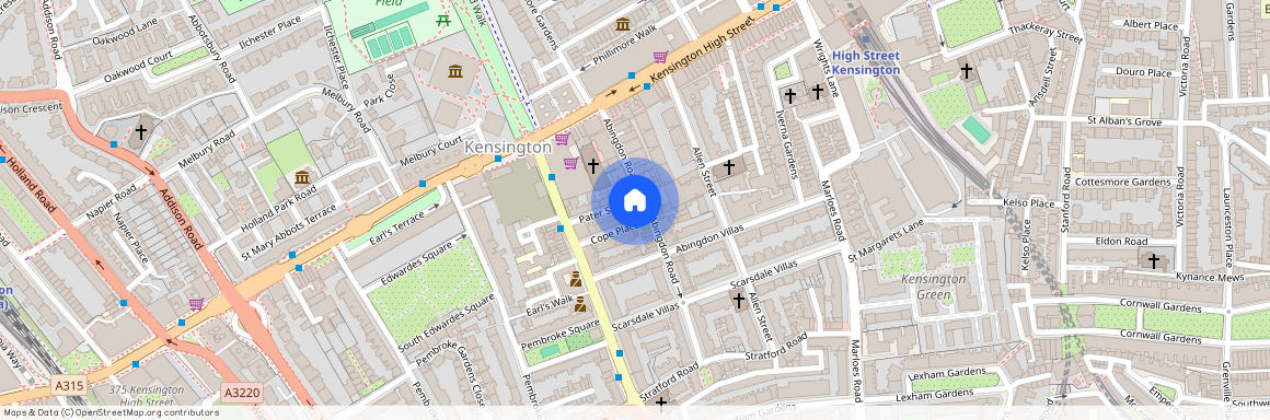 Abingdon Road, Kensington, London, W8