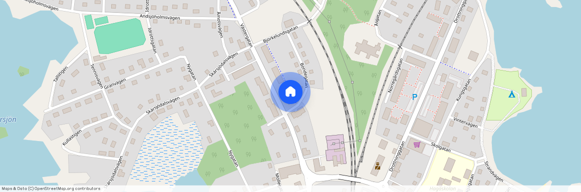 Markaryd, Kronoberg, Västergatan 22 B