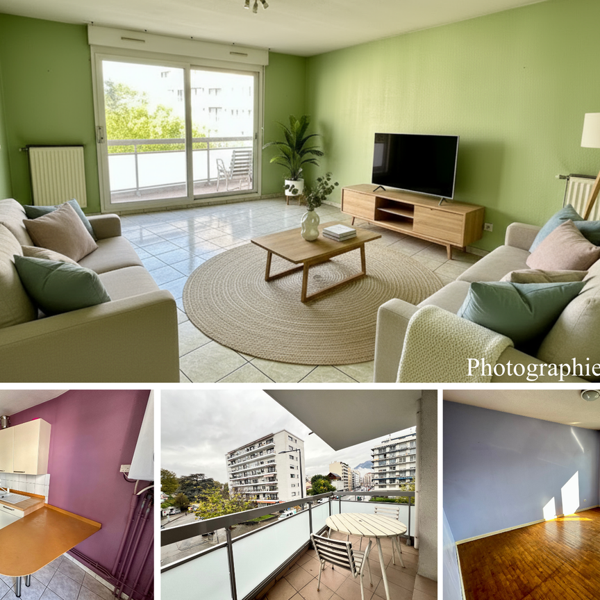 Location Appartement 3 pièces 66m² GRENOBLE 38100 - Photo 1