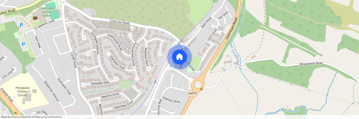 Cwrt Illtyd, Llantrisant, CF72 8SN, Cross Inn