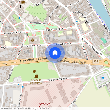 Boulevard du Roi Albert 76, 7500 Tournai, België