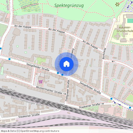 Petzoldtweg 5, 13583 Berlin OT Falkenhagener Feld, Zur Karte