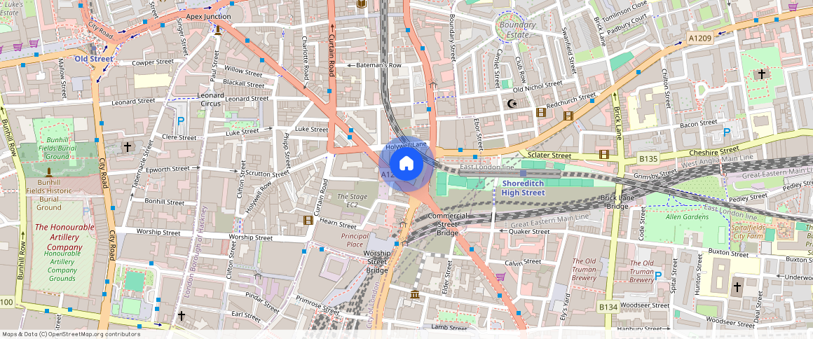 Holywell Lane, Shoreditch, London, EC2A 3PQ