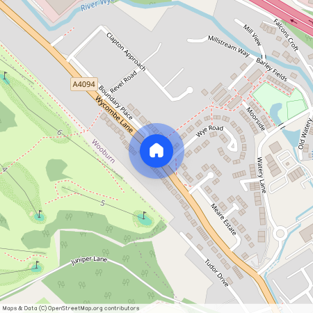 Boundary Road, Wooburn Green, High Wycombe, Buckinghamshire, HP10