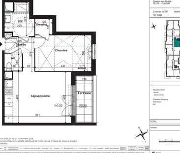 location Appartement T2 DE 45.74m² À PLAISIR - Photo 1