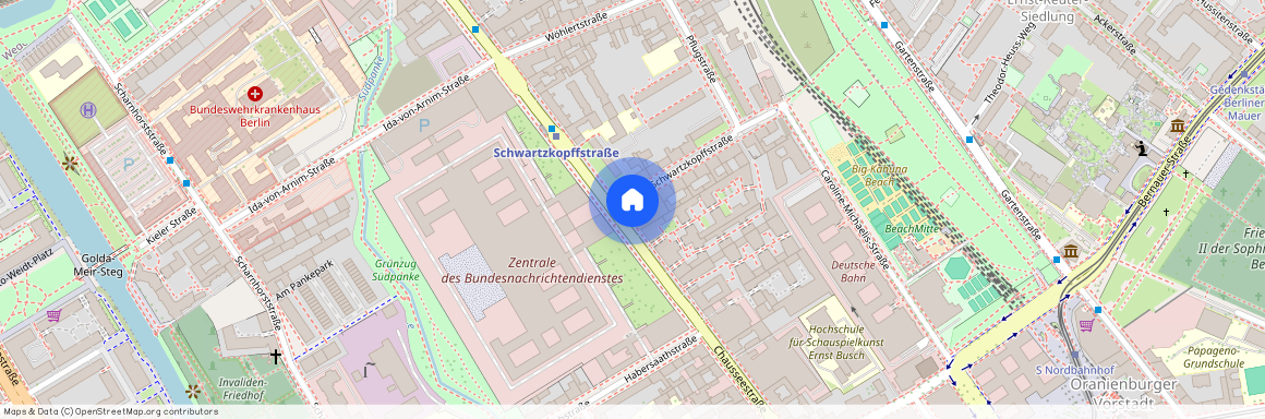 Schwartzkopffstraße 1, 10115 Berlin, Deutschland