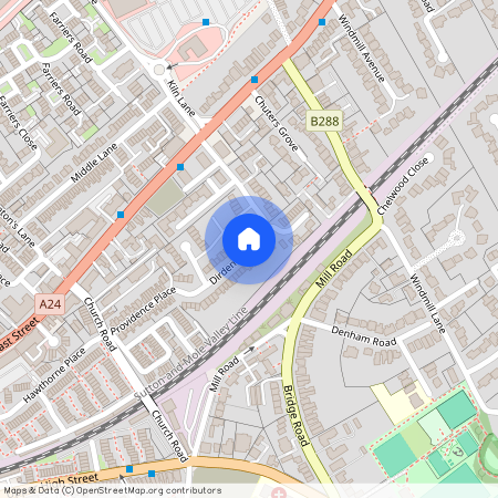 Dirdene Gardens, Epsom, KT17