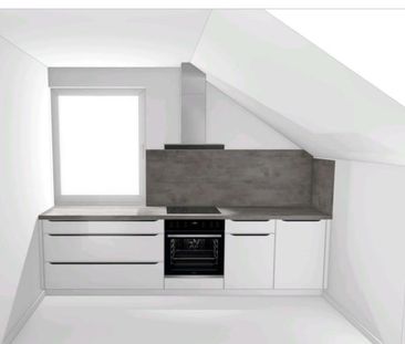 Helle 2,5-Zimmer-Wohnung mit Hobbyraum, Küche und PKW-Stellplatz - Photo 2