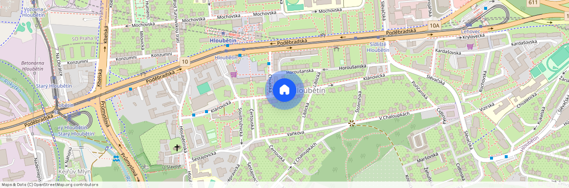 Klánovická, Praha 9 - Hloubětín