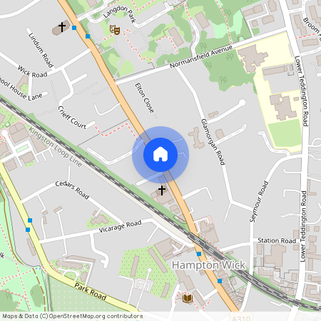 Upper Teddington Road, Hampton Wick, KT1, London