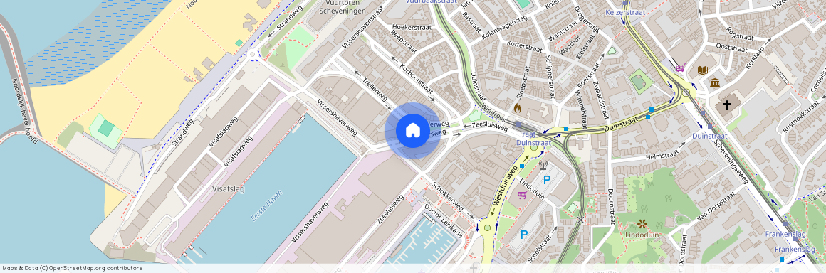 Vissershaven, 2583 DA, Treilerdwarsweg, Den Haag