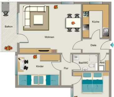 Auf den Flachsbeckwiesen 21, 45659 Recklinghausen - Foto 2