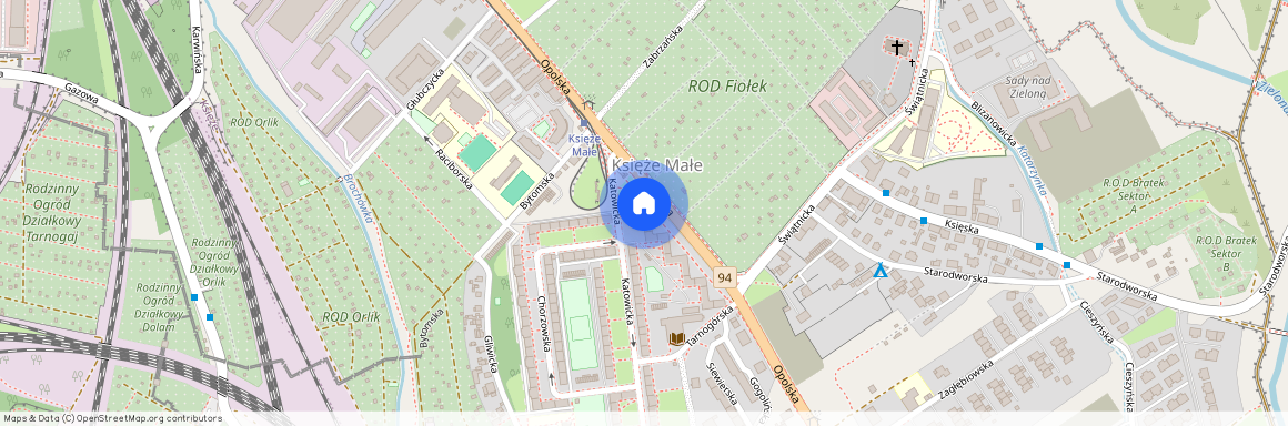 ul. Opolska, Księże, Krzyki, Wrocław, dolnośląskie