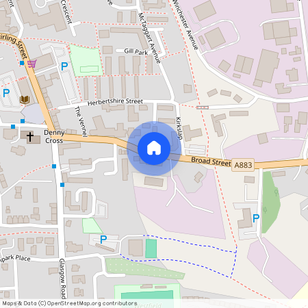 Broad Street, Broad Street, FK6 6DX, Denny