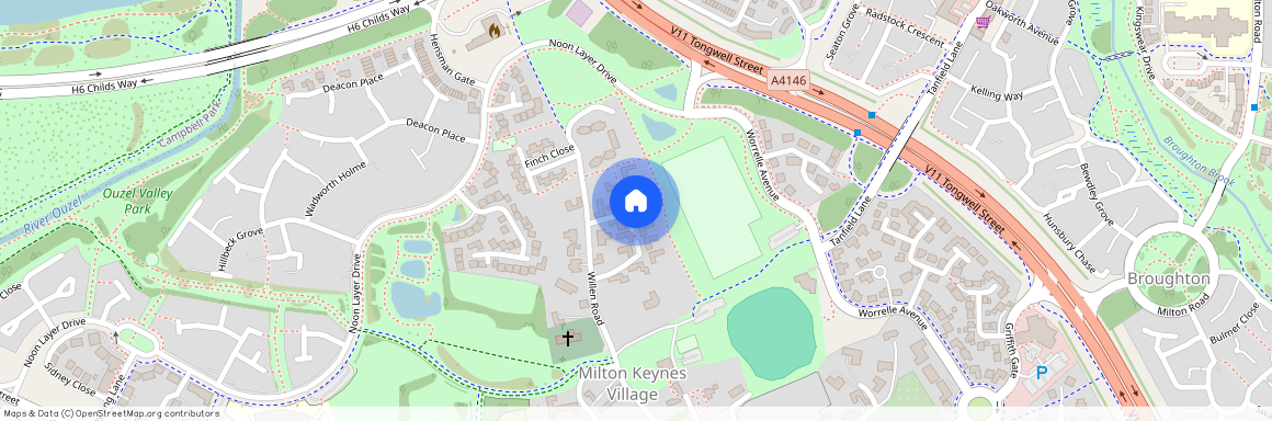 Little Hame, Milton Keynes Village, Milton Keynes, Buckinghamshire, MK10