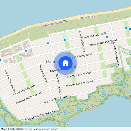 Avenida Das Paineiras 800, Canasvieiras, Florianópolis - SC, 88053-060, Brazil